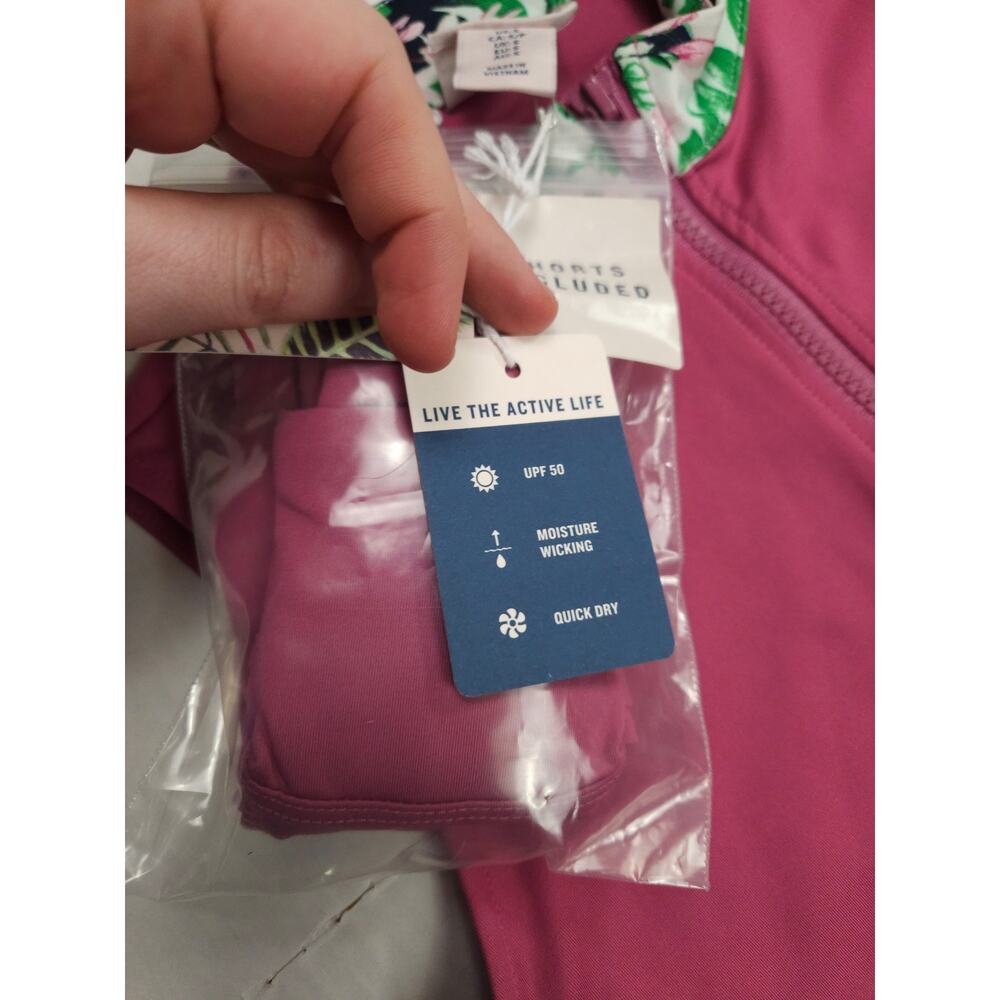 Tommy Bahama Golf Dress Women’s Small Purple 1/4 Zip Sleeveless w/ Shorts NWT - Picture 5 of 8